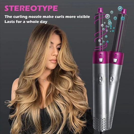 Hair Styling Tool and Hair Dryer 5 IN 1 with Comb