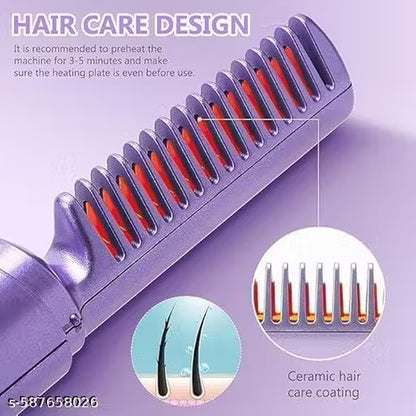 Mini Cordless  Hair Straightener Comb
