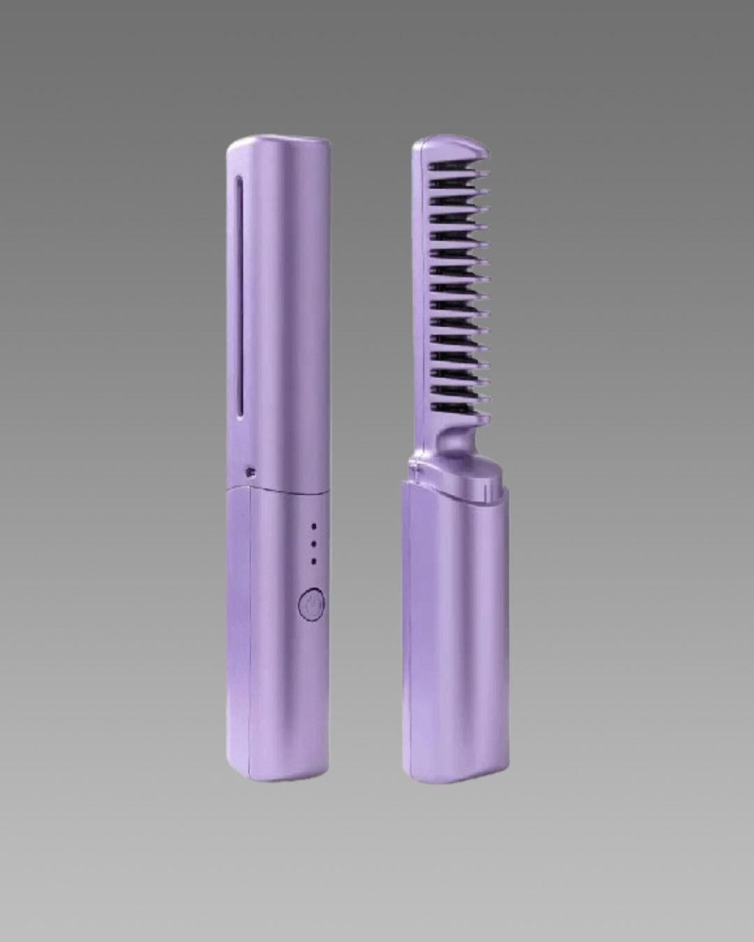Mini Cordless  Hair Straightener Comb