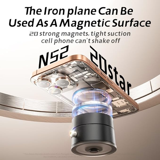 Vacuum Magnetic Suction Phone Holder