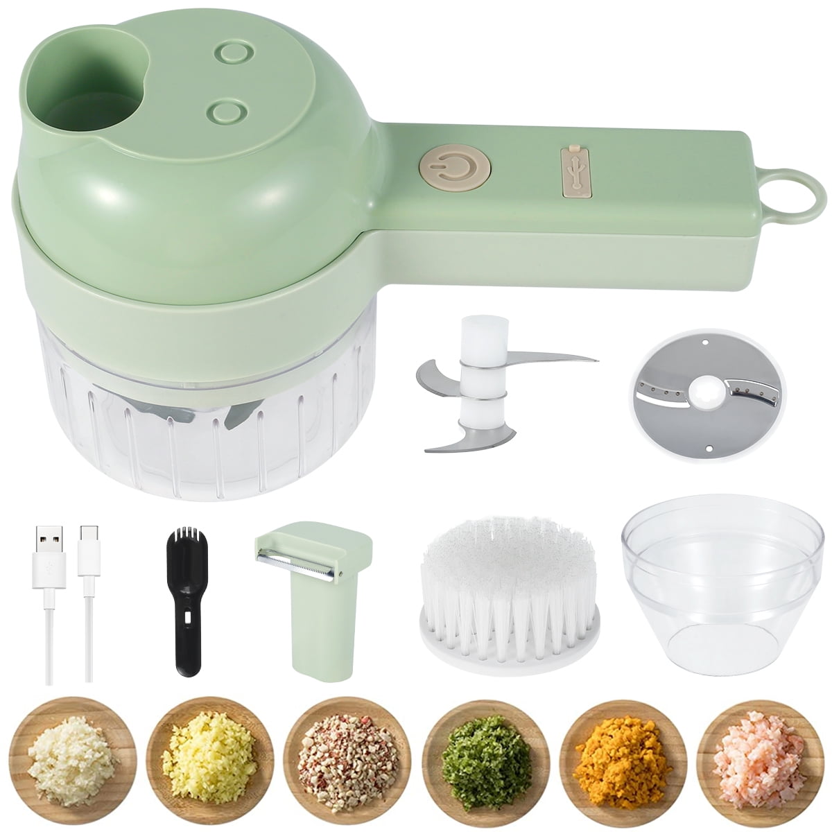 4 in 1 Electric Vegetable Cutter
