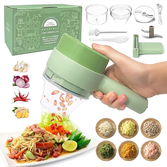 4 in 1 Electric Vegetable Cutter