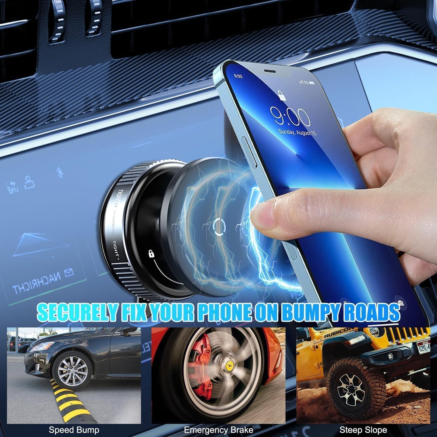 Magnetic Suction Phone Holder