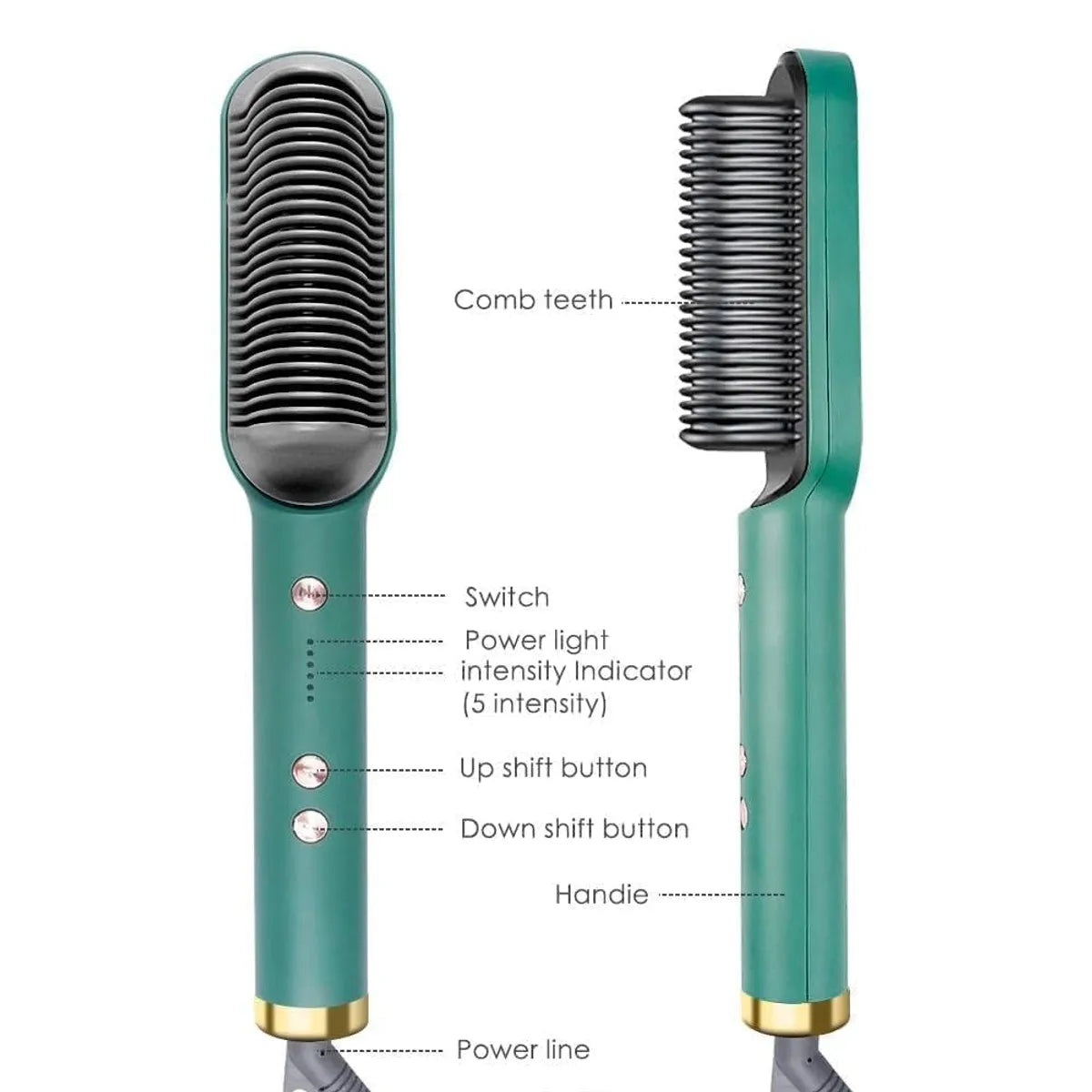Electric Hair Straightener Brush