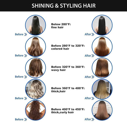 Electric Hair Straightener Brush