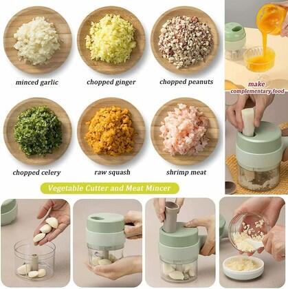 4 in 1 Electric Vegetable Cutter