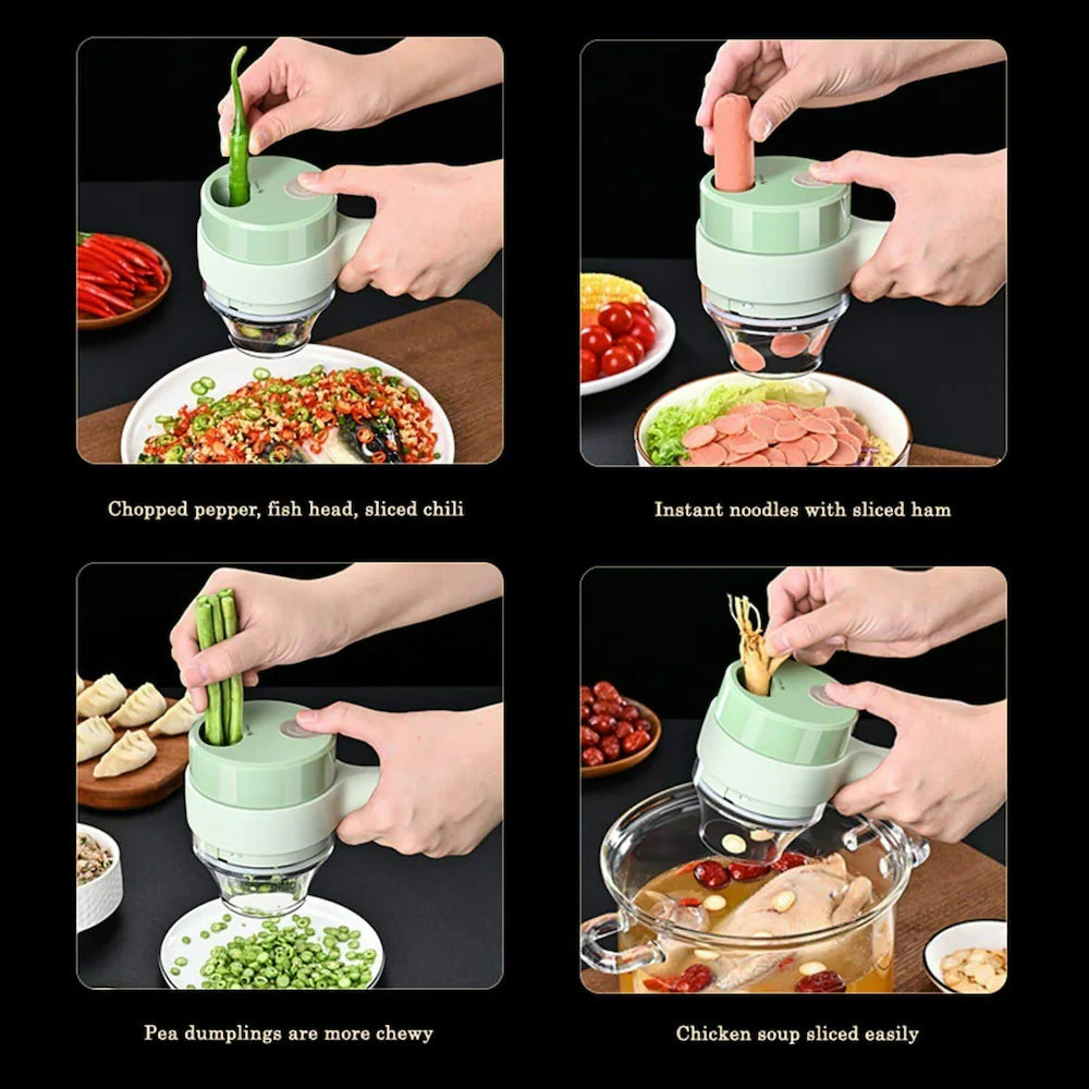 4 in 1 Electric Vegetable Cutter