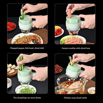 4 in 1 Electric Vegetable Cutter