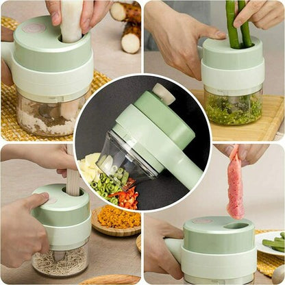 4 in 1 Electric Vegetable Cutter